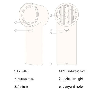 Bubu and Yier Bear Cute Handheld Fan