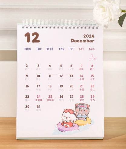 Peach Cat 2024 New Limited Edition Calendar