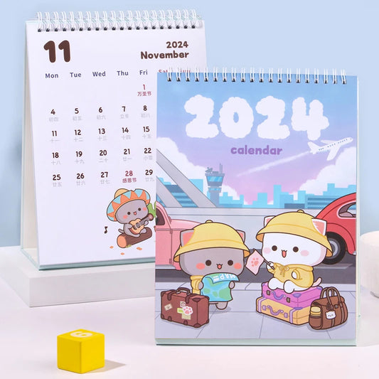 Peach Cat 2024 Limited Edition Calendar