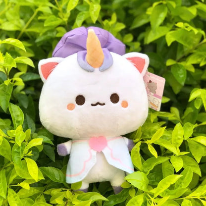 Peach Cat Unicorn Style Plush Doll