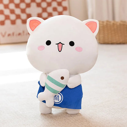 Peach Cat Fortune Plush Dolls